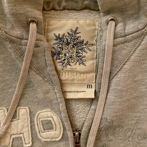 SIZE medium Hollister Gray hoodie - Picture 3 of 4